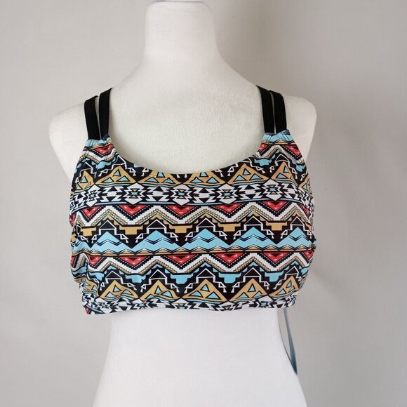 Yonique racerback full coverage swimsuit top removeable pads size XL - Picture 8 of 8